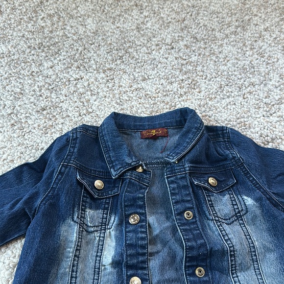 7 For All Mankind Toddler Jean Jacket - Picture 4 of 4
